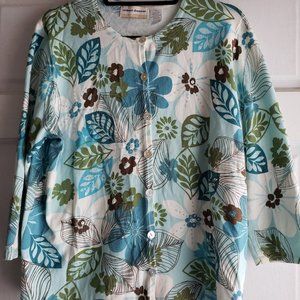 Alfred Dunnner Woman's 3/4 sleeve sweater